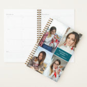 自分のを追加カスタムする4 Photo Collage Blue プランナー手帳 (ディスプレー)