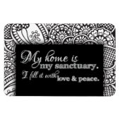 自分のアダルトカラーリングブックのデザイン マグネット (横)