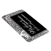 自分のアダルトカラーリングブックのデザイン マグネット (右側)