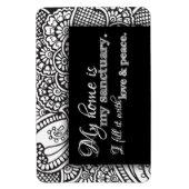 自分のアダルトカラーリングブックのデザイン マグネット (縦)