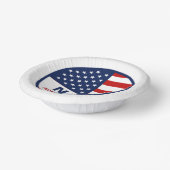 自分のアメリカ国旗の選挙を作る ペーパーボウル (傾斜あり)