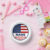 自分のアメリカ国旗の選挙を作る ペーパーボウル (パーティー)