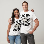 自分のアートをするアーティスト・画家 Tシャツ (ユニセックス)