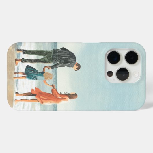 自分のアートワークが自分の携帯絵画ケースをアップロード Case-Mate iPhoneケース (裏面 (横))