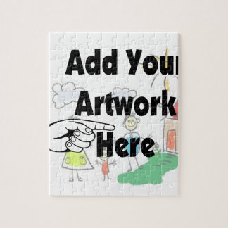 自分のアートワークまたはキッズアートワークをギフト用に追加 ジグソーパズル