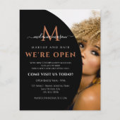 自分のイメージを黒にエレガント追加モダンする チラシ (正面)