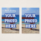 自分のイヤリングの背景を作成 (正面&裏面)