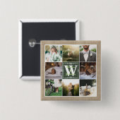 自分のイン素朴スタ結婚グラムの校合 缶バッジ (正面&裏面)