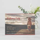 自分のイースター誕生日パーティーの招待状を作成する 招待状 (スタンド正面)