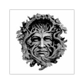 自分のオークの木の緑の男を作成 ラバースタンプ (インプリント)