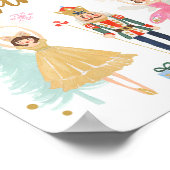 自分のオーナメントを作るBallerina少女 ポスター (角)