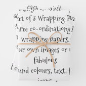 自分のカスタマイズ創造に合わせる ラッピングペーパーシート (インサイチュ)