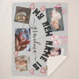 ✨自分のカスタムを作る私の新しい名前は祖母スロー シェルパブランケット