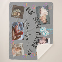 ✨自分のカスタムを新しい名前にGRANDPA THROW シェルパブランケット