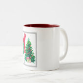 自分のカスタムギフトを作成Joy家族のベビー写真 ツートーンマグカップ (正面右)