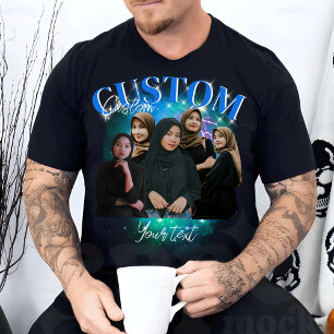 自分のカスタムブートレッグ写真ブートレッグガールフレンド Tシャツ