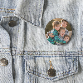 自分のカスタムラウンドフォト文字ピンボタンの作成 缶バッジ