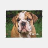 自分のカスタム写真の作成 フリースブランケット (正面(横))