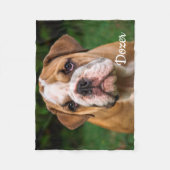 自分のカスタム写真の作成 フリースブランケット (正面)