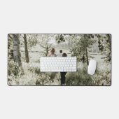 自分のカスタム写真パーソナライズされた デスクマット (キーボード&マウス)