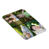 自分のカスタム家族の写真を作成 マグネット (右側)