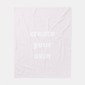 自分のカスタム家族トレンディーを作るキープサクかわいい フリースブランケット (正面)