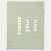 自分のカスタム家族フリースブランケットを作成する フリースブランケット (正面)