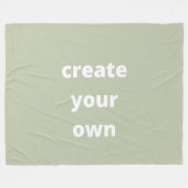 自分のカスタム家族フリースブランケットを作成する フリースブランケット (正面(横))