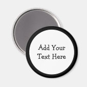 自分のカスタム文字を追加 マグネット (正面/裏面)