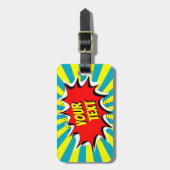 自分のカスタム漫画ラゲッジタグ ラゲッジタグ (正面縦)