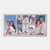 自分のカスタム結婚式の婚約写真の追加 デスクマット (正面)