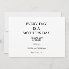 自分のカスタムHappy Mothers Day Cardを作成 招待状