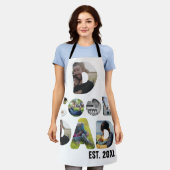 自分のカッコいいパパ7の手紙の写真を作成する エプロン (着用した状態)