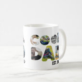 自分のカッコいいパパ7の手紙の写真を作成する コーヒーマグカップ (正面右)