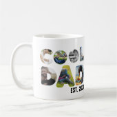 自分のカッコいいパパ7の手紙の写真を作成する コーヒーマグカップ (左)