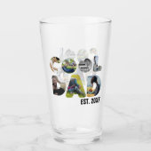 自分のカッコいいパパ7の手紙の写真を作成する タンブラーグラス (正面)