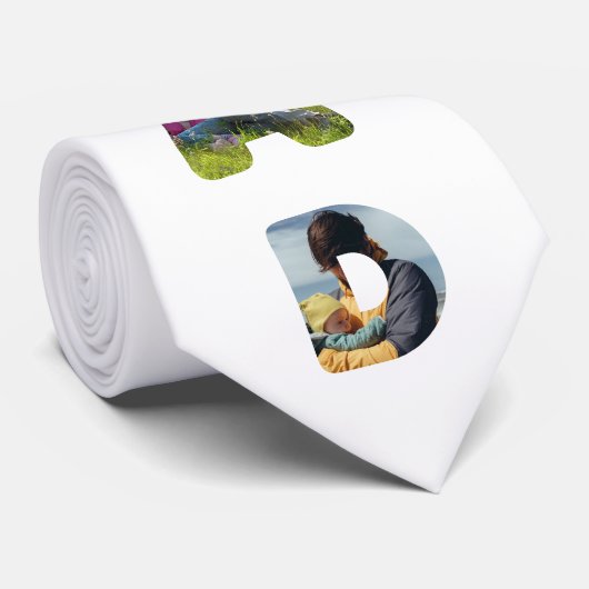 自分のカッコいいパパ7の手紙の写真を作成する ネクタイ (ロール)