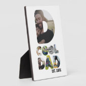 自分のカッコいいパパ7の手紙の写真を作成する フォトプラーク (側面)