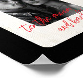 自分のカップルに月のトランプのポーカーを愛させる ポスター (角)