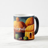 自分のカボチャ村を作成 モーフィングマグカップ (正面右)