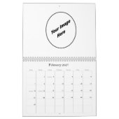 自分のカレンダーを親切にする カレンダー (2月 2027)