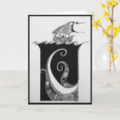 自分のカードに色を付ける カード (黄色い花)