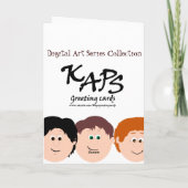 自分のカードをパパにパーソナライズ カード (裏面)