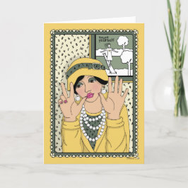 自分のカードを数える_C_グリーティングカード カード