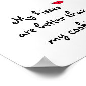 自分のキス – ポスター (角)