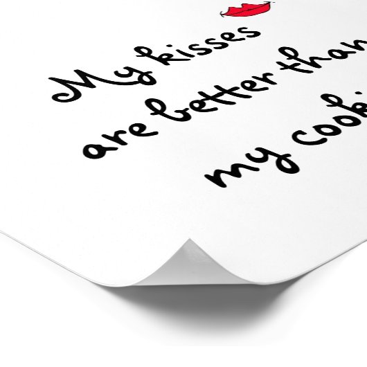 自分のキス – ポスター (角)