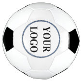 自分のキッズギフトパーソナライズされたロゴを作成する サッカーボール (回転)