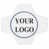 自分のキッズギフトパーソナライズされたロゴを作成する サッカーボール (フラット)