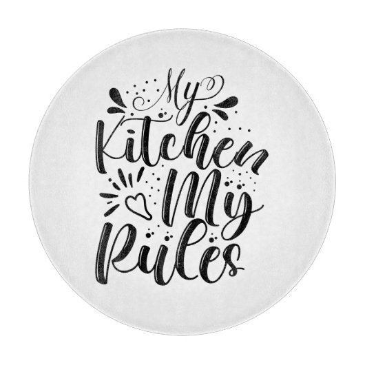 自分のキッチンのルール カッティングボード (正面)