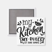 自分のキッチンのルール マグネット (正面/裏面)